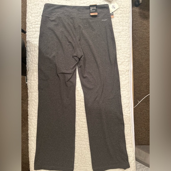 NWT /Reebok Sport Regular Fit Gray Legging Athletic Yoga /Reg Fit XL /Retail $55 - Picture 2 of 6
